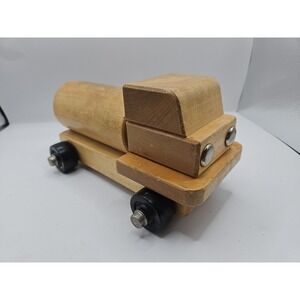 Vintage Wooden Fuel Tanker Truck Toy 9'' Community Playthings Very Nice